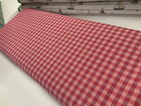 Devonstone Comptoir De Toile Pink Check Patchwork