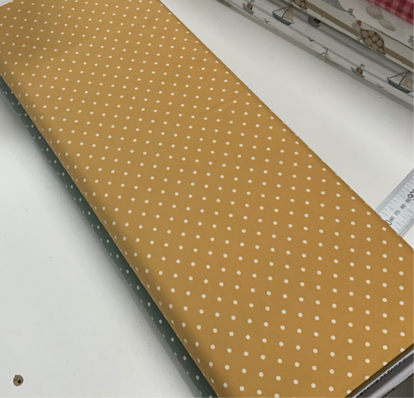 Devonstone Comptoir De Toile Mustard Spot Patchwork
