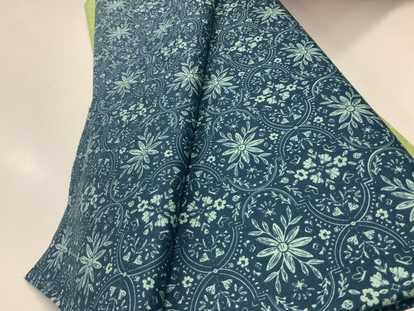 Riley Blake Buds and Butterflies Emerald