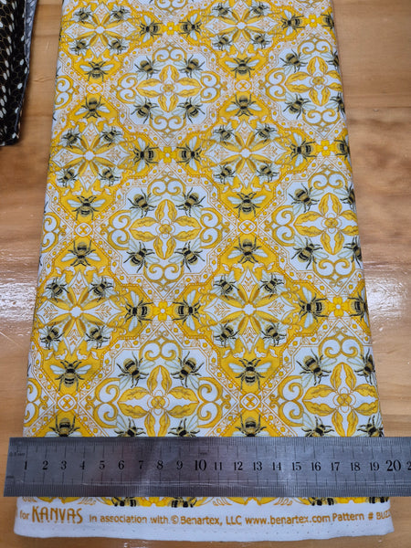 Buzzworthy Bee Yellow Patchwork