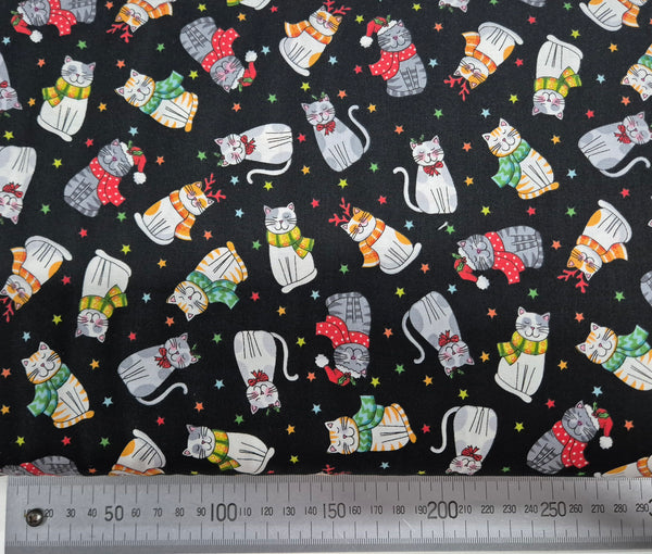 Santa Paws Black or White Patchwork