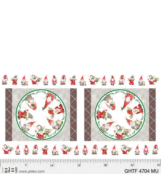 Gnomes Home Tree Farm Placemat Panel