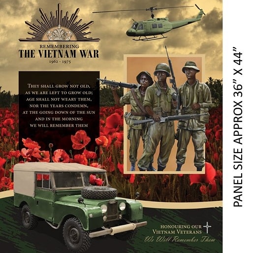 Remembering Vietnam War Panels