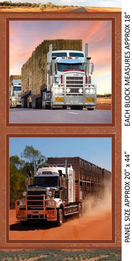 Road Trains Panels Assorted