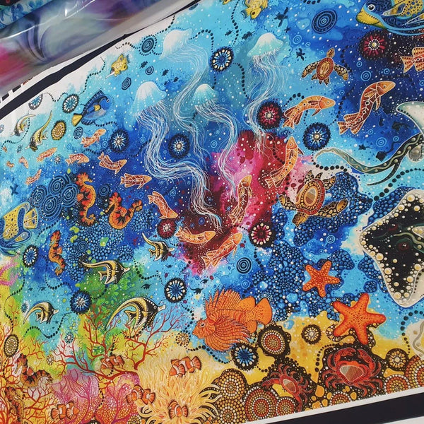 Spirit of the Bush-Fresh, Salt Water Dreaming Panel
