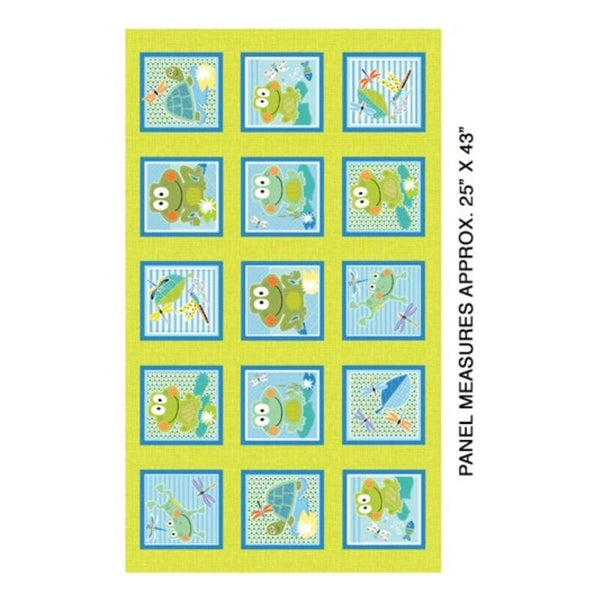 Toadily Cute Patchwork Panel