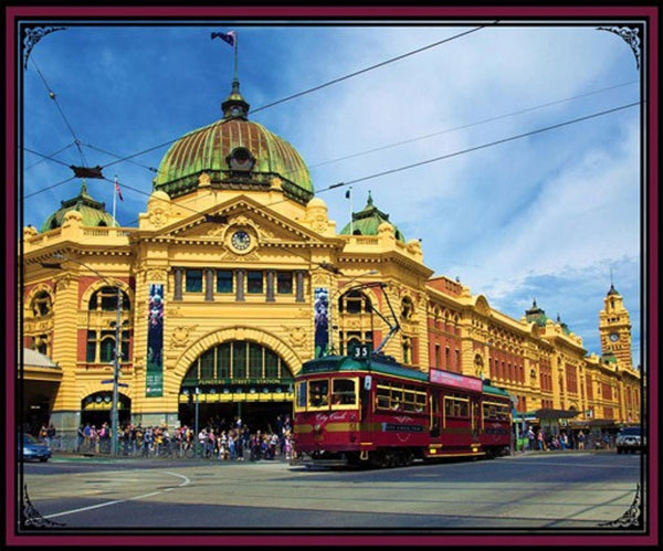 Melbourne Sights Fabric Panels