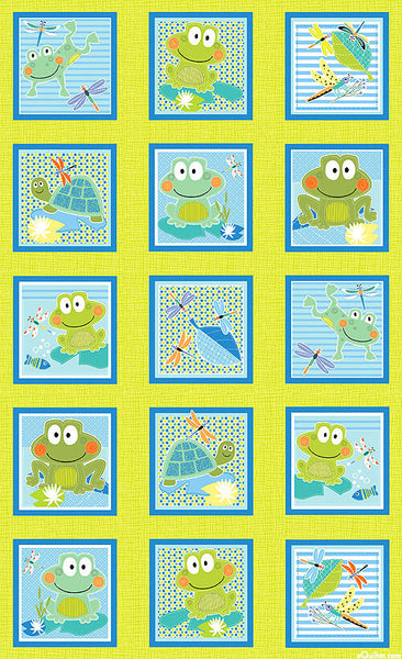 Toadily Cute Patchwork Panel