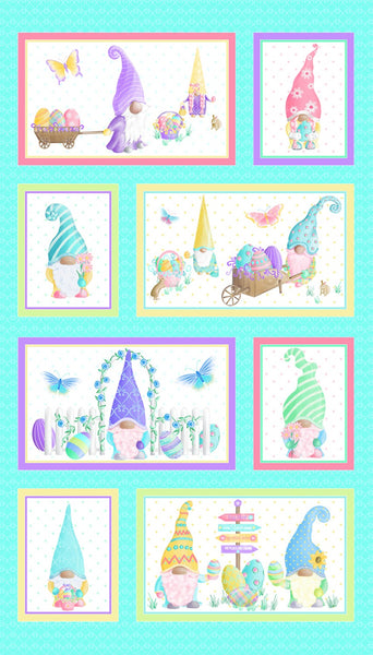 Spring Garden Gnome Panel