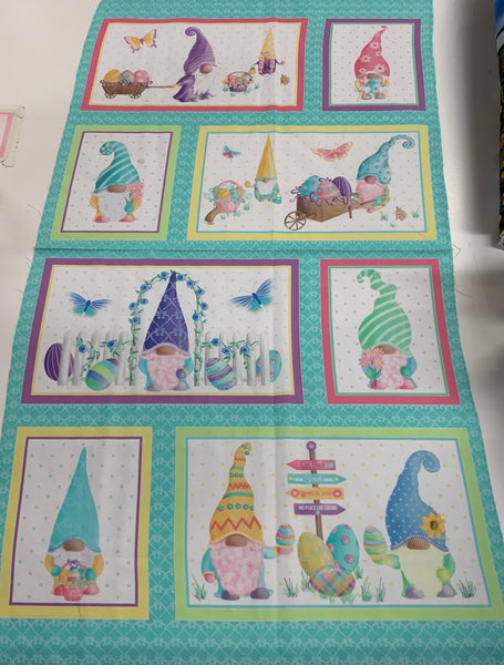 Spring Garden Gnome Panel