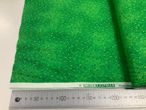 Robert Kaufman Fusions Green Patchwork