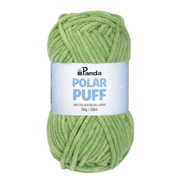 Panda Polar Puff Chenille Yarn