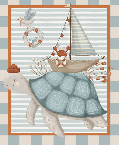 Devonstone Ahoy Whale Pod Panel