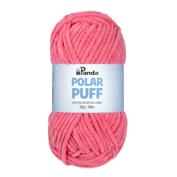 Panda Polar Puff Chenille Yarn