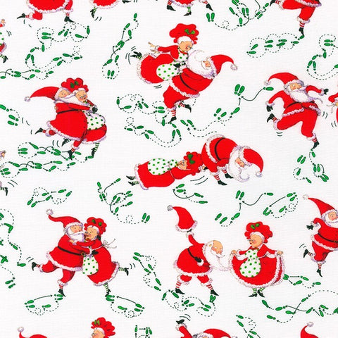Christmas Jamboree Dancing In The Snow Patchwork-Half mtr Precut