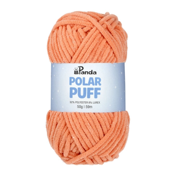 Panda Polar Puff Chenille Yarn