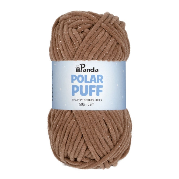 Panda Polar Puff Chenille Yarn