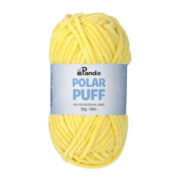 Panda Polar Puff Chenille Yarn