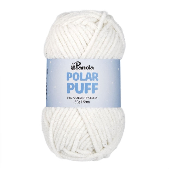 Panda Polar Puff Chenille Yarn
