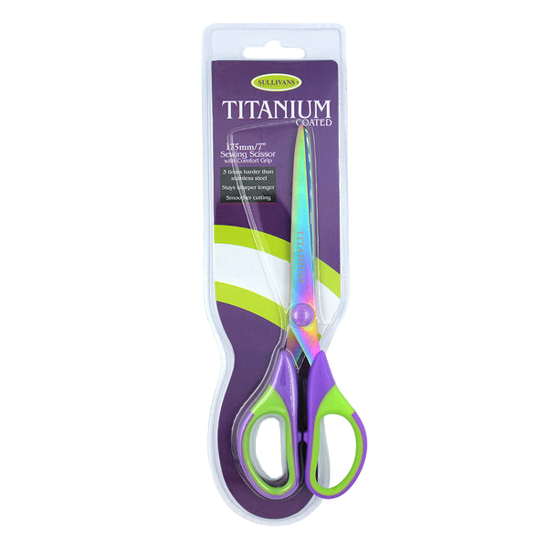 Titanium Coated 175mm Dressmaking Scissors