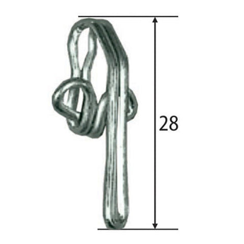 Curtain Hook 28mm