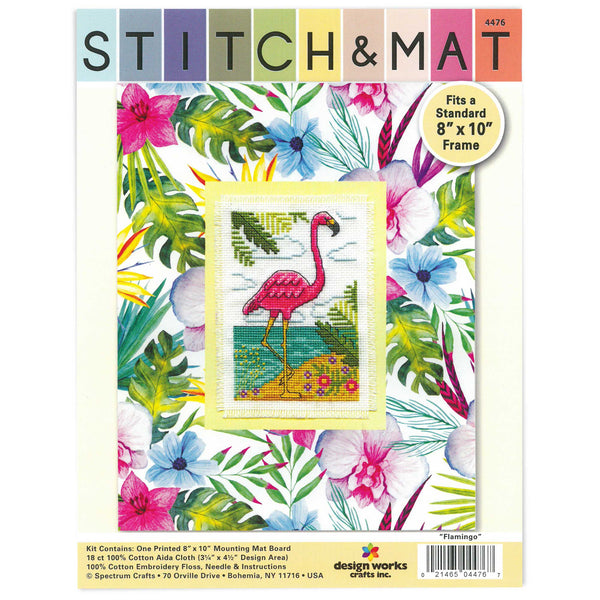 Cross Stitch & Mat- Various Designs