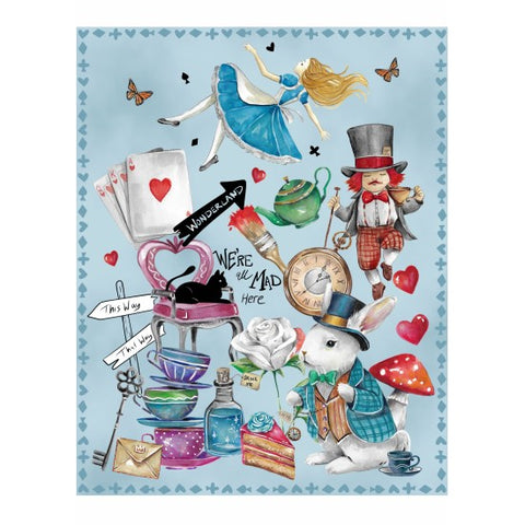 Alice in Wonderland Panel