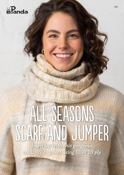 All Seasons Scarf and Jumper pattern 821