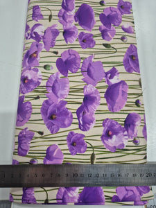 Animals of War Purple Poppies