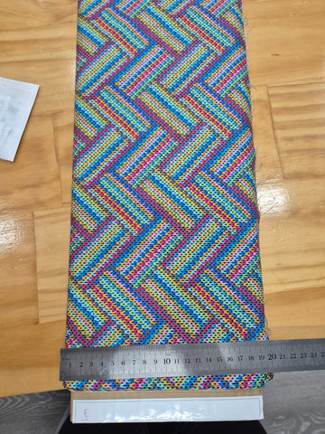 Llama Drama Chevron Stitch Patchwork