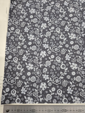 The Gallery by Choice Grey Floral Fabric