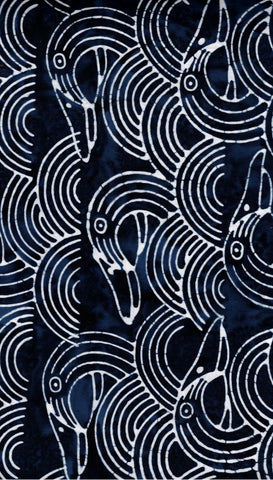 Batik Indigo Fabric Range
