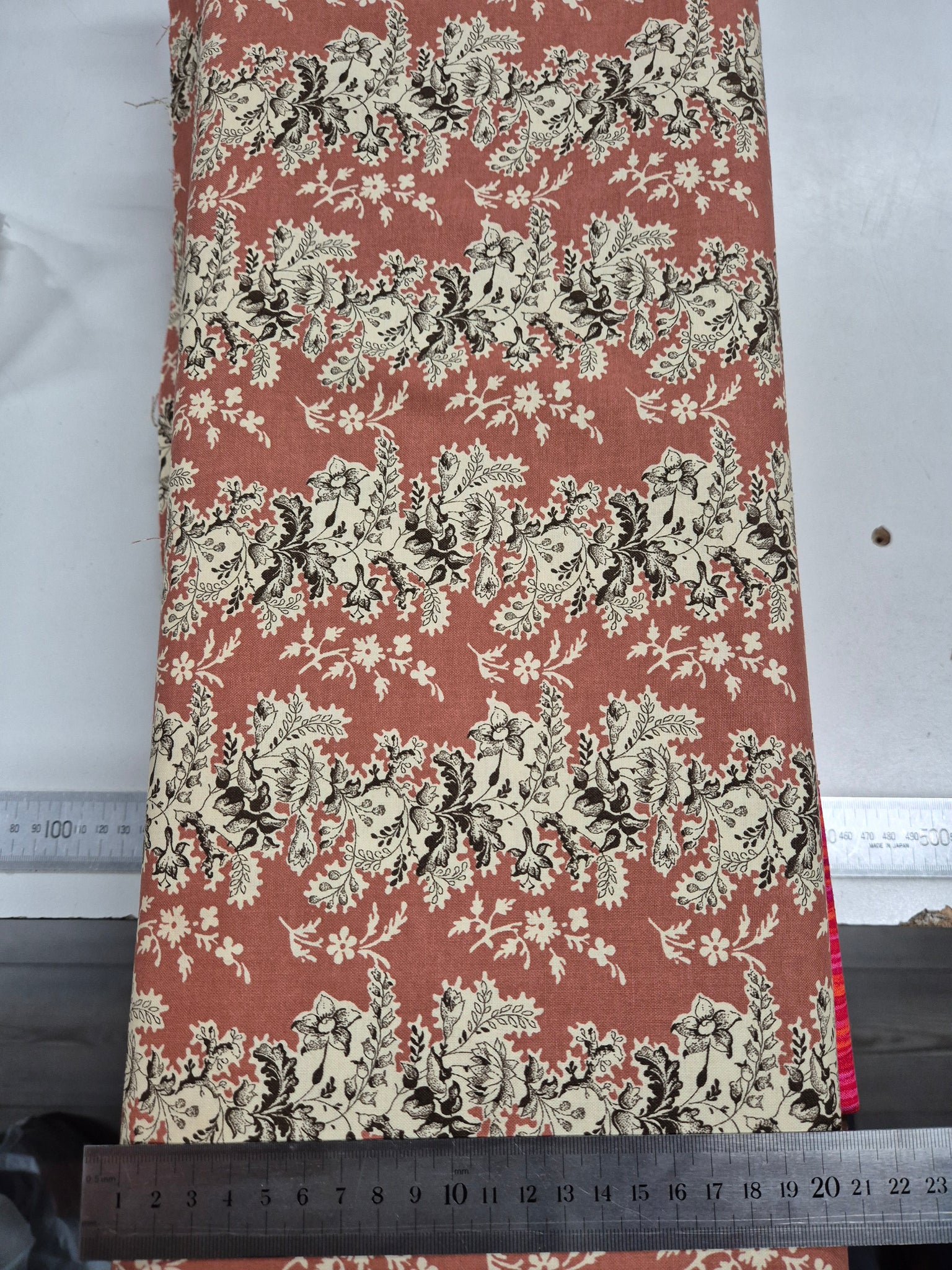 Chocolate & Bubblegum Floral Patchwork