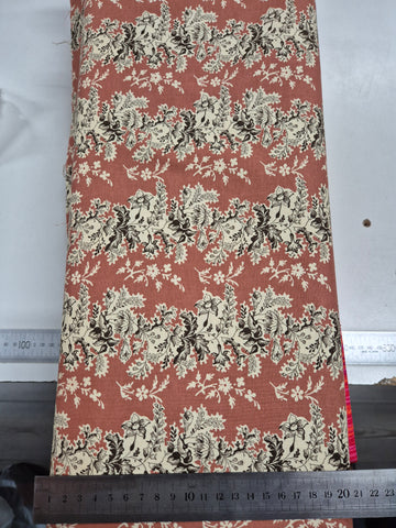 Chocolate & Bubblegum Floral Patchwork