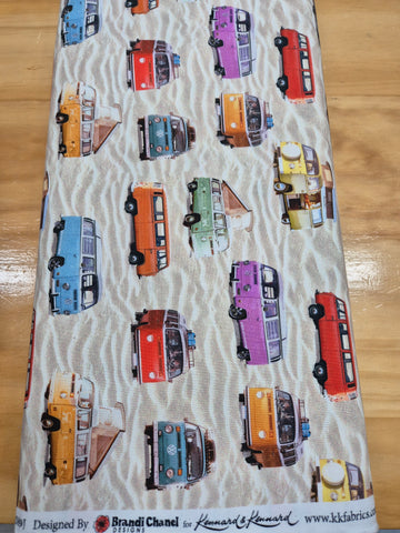 The Caravanners on Beach Patchwork