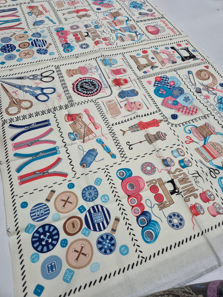 Sew Vintage Patchwork Panel