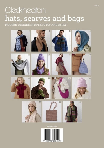 Hats, scarves and bags pattern 2003