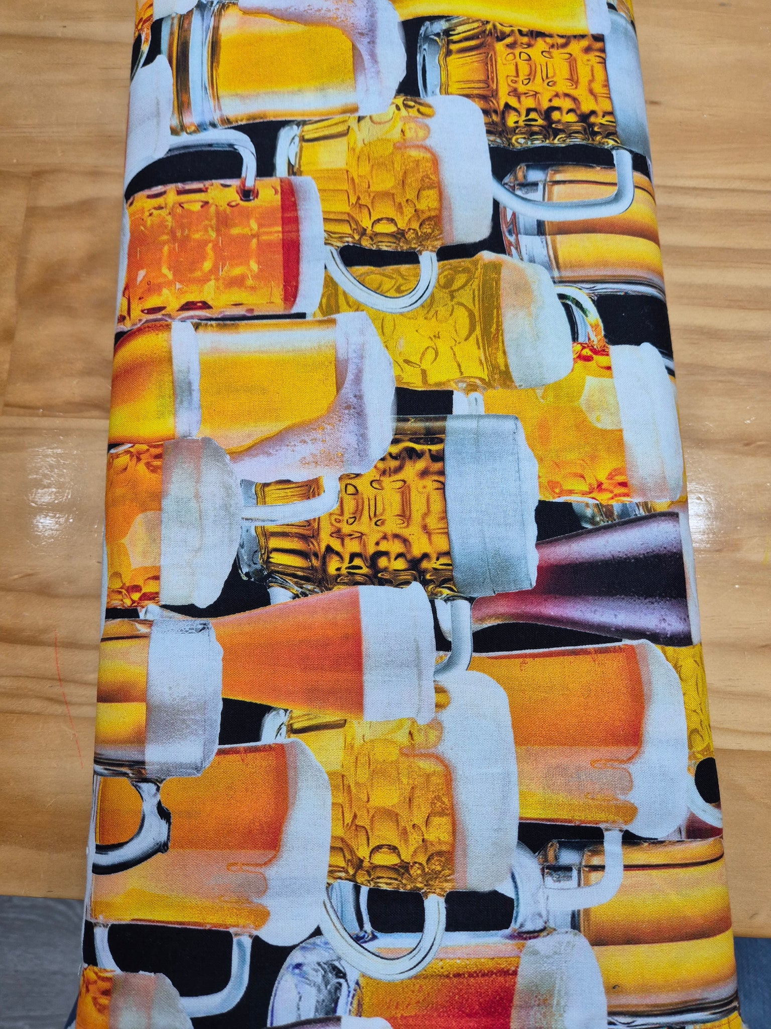 Ale House Beer Mugs Patchwork