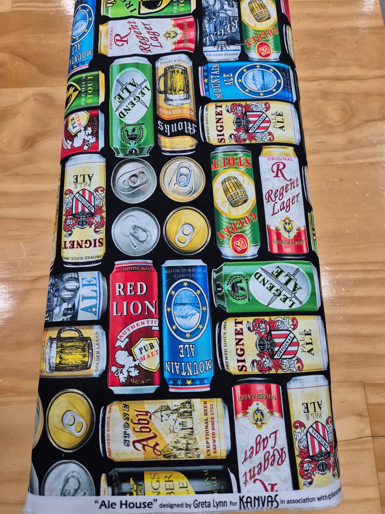 Ale House Cold One Patchwork