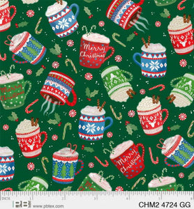 Christmas Miniatures Green Hot Cocoa Patchwork