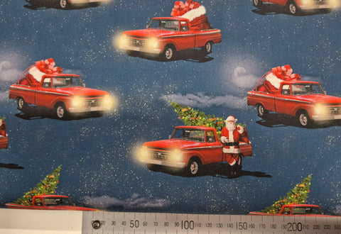 Aussie Christmas Santa's Ute Patchwork