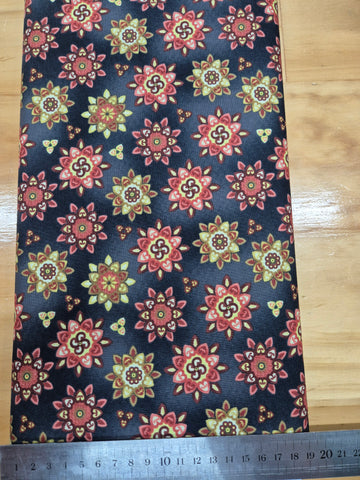 The Gallery by Choice Floral on Charcoal Fabric