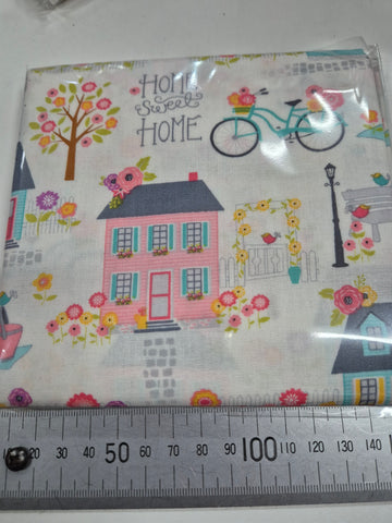 Home Sweet Home Ivory Patchwork