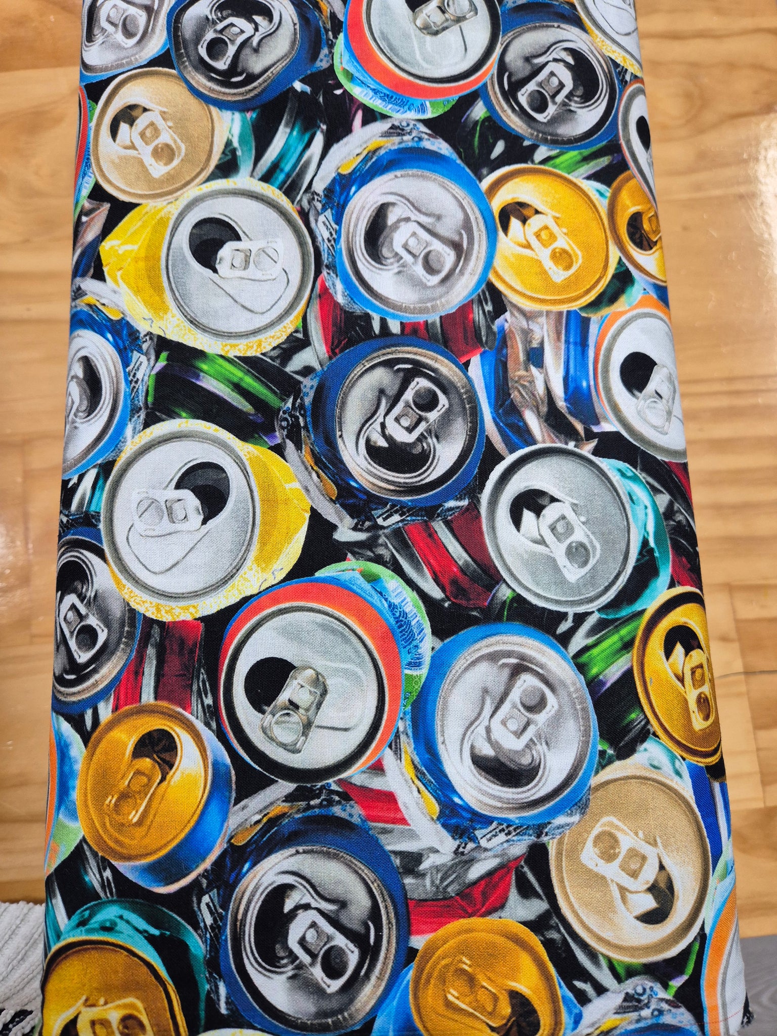 Ale House Crushed Cans Patchwork