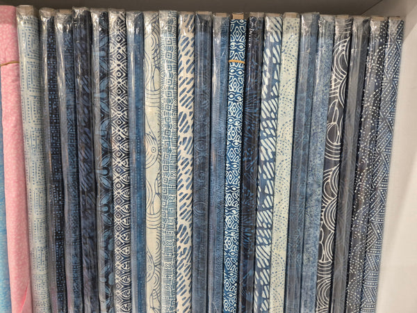 Batik Indigo Fabric Range