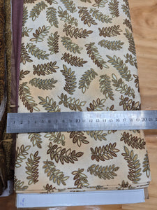 Radiance Leaf in Cream Patchwork