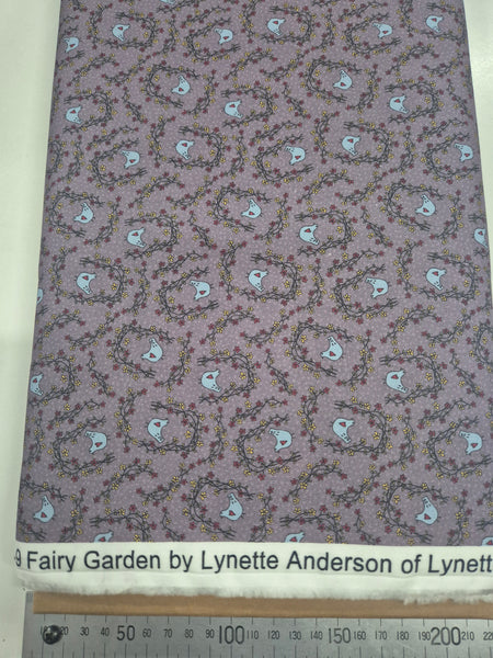 Fairy Garden Blue Bird Mauve