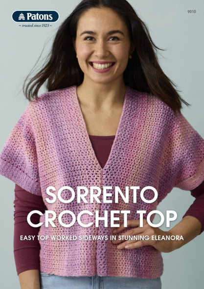 Sorrento Crochet Top Pattern 9010