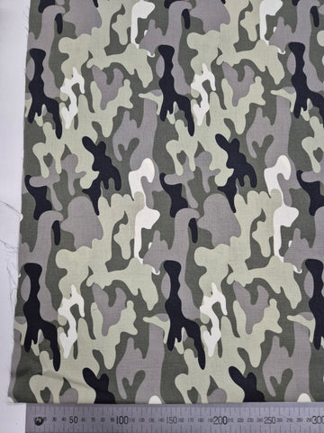 Safari Camo Green Safari Adventure Fabric