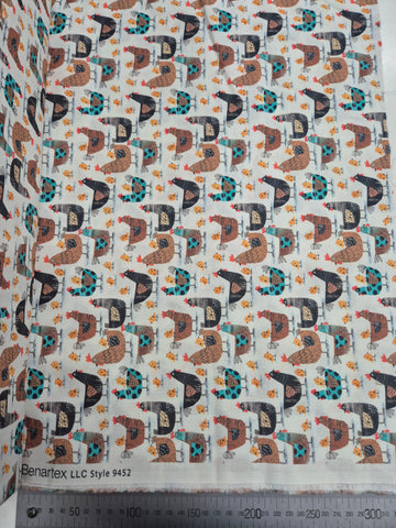 On the Farm by Terry Runyan Fabric